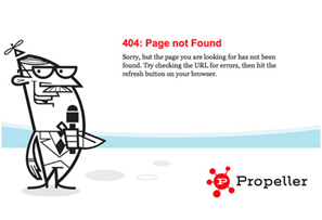 propellor-404-error-page How to Fix 404 Errors?