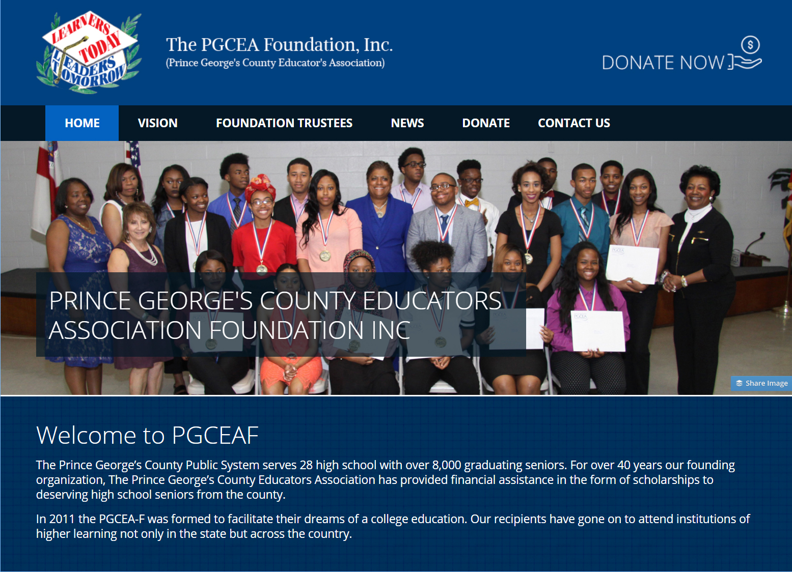 pgceaf School Website Design