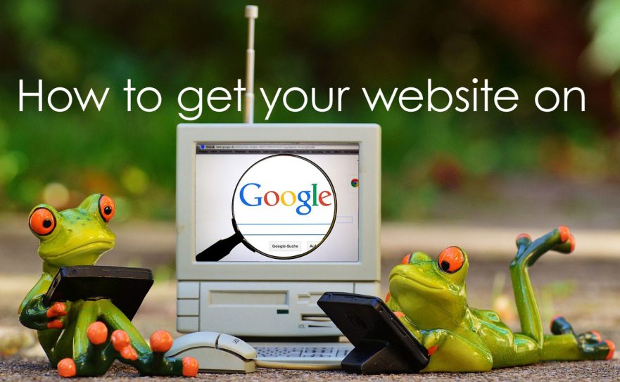 How to get your website on Google
